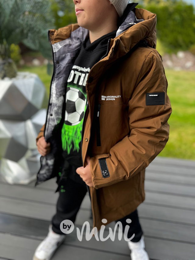 Zimní parka TREND mustard