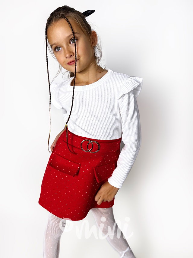 Red/White šaty