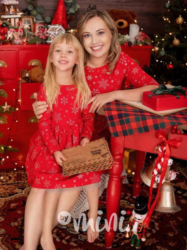 Sváteční šaty SNOWFLAKES