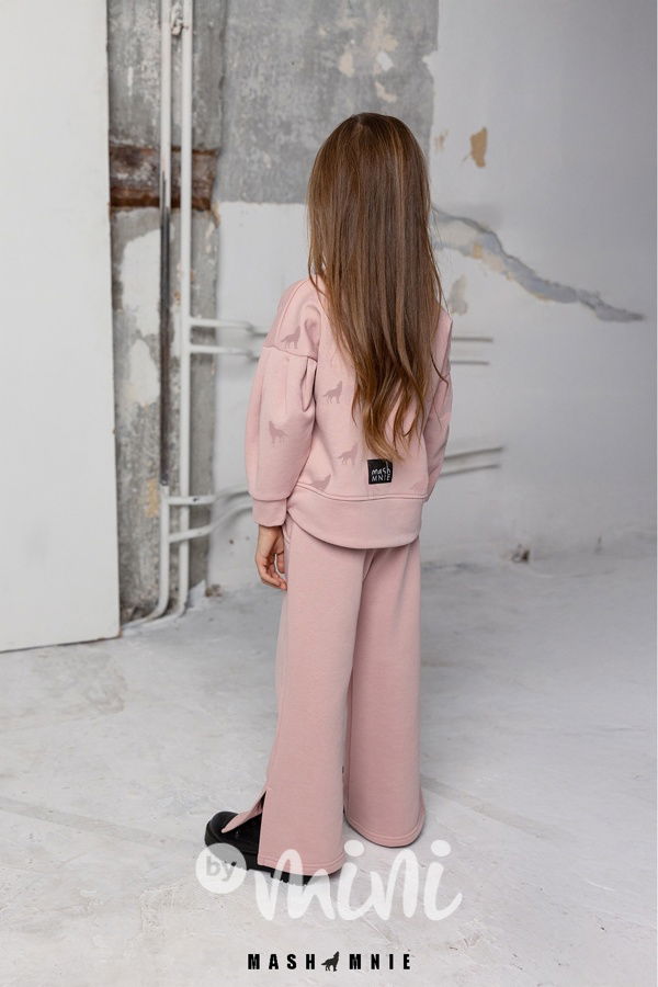 Mash Mnie volné kalhoty WOLF pink