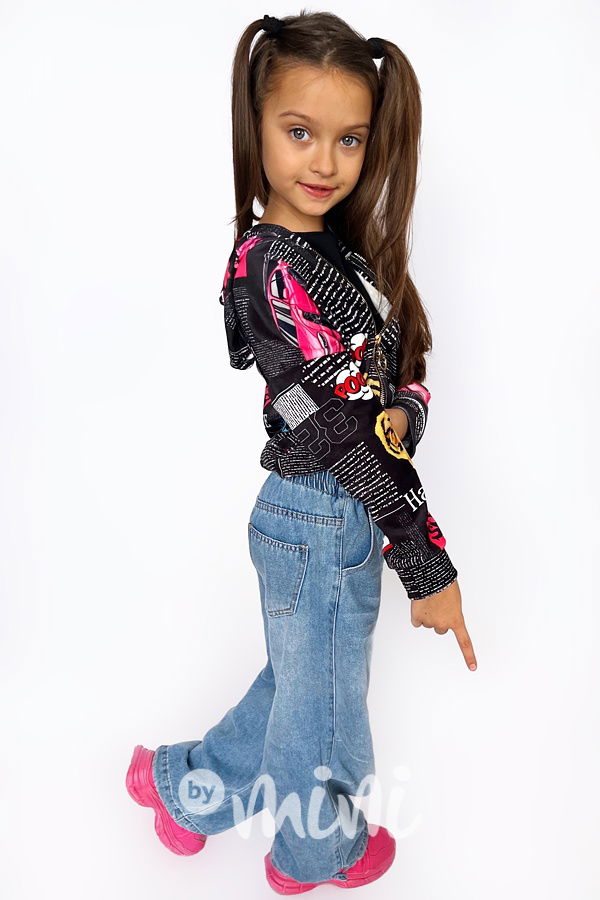 Soft velur mikina COMICS