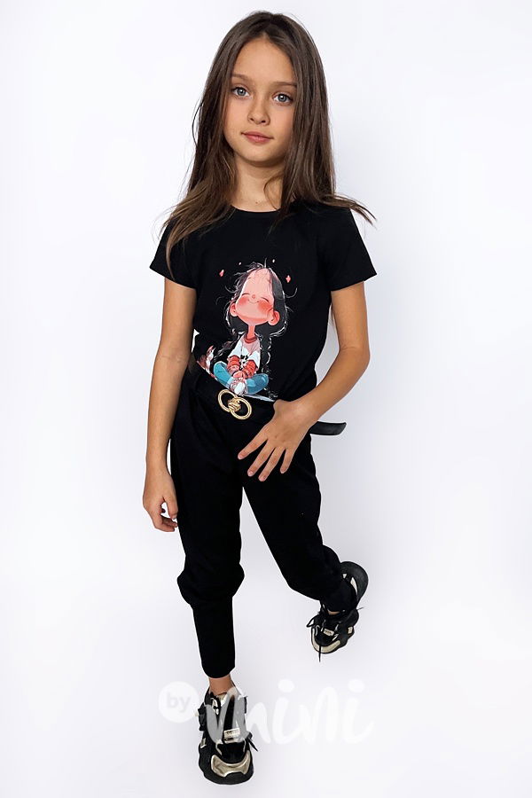 Happy girl triko černé