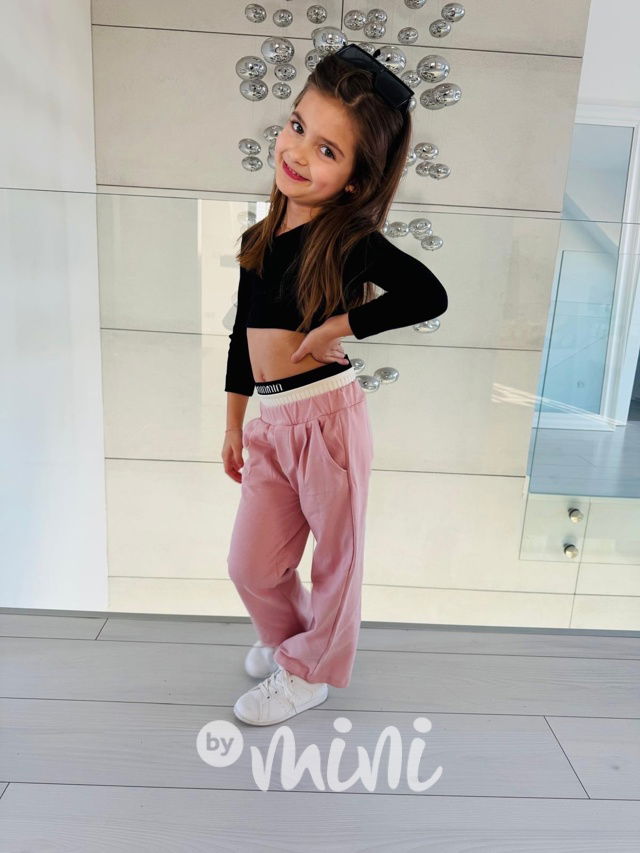 Lounge kalhoty MIU MIU pudrové