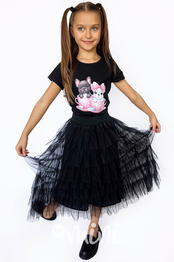 Puppies triko černé