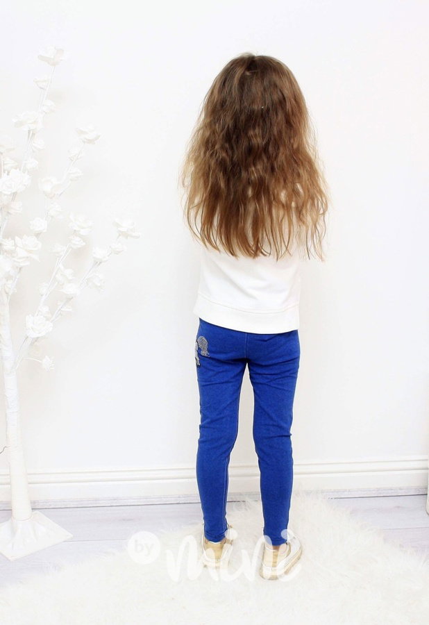Jeans legíny s koníkem