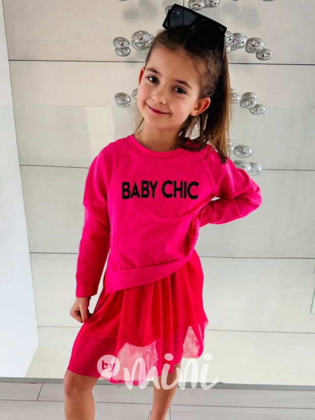 2v1 BABY Chic šaty + mikina