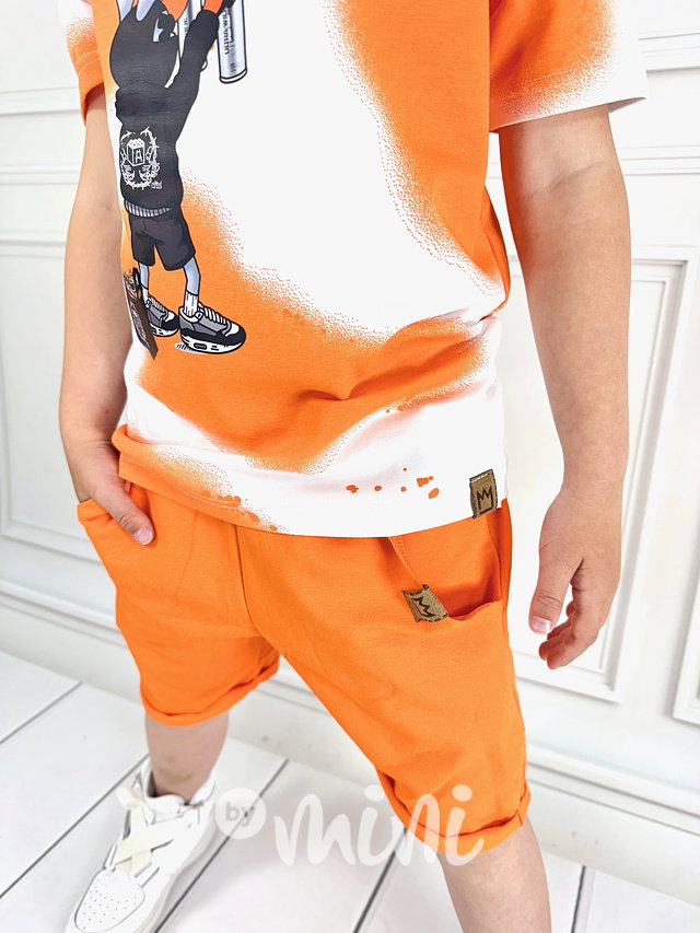 BASIC kraťasy orange