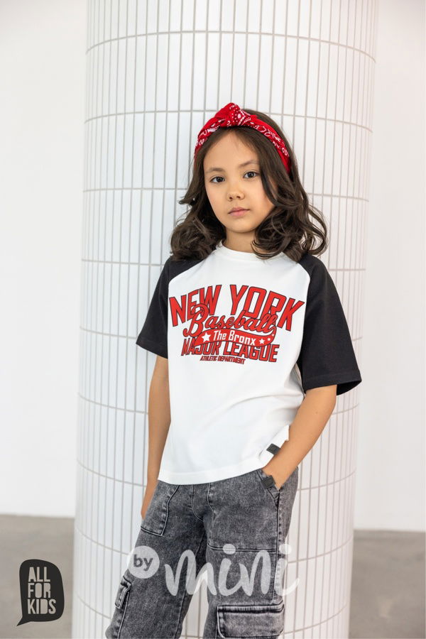 All for kids soft denim široké kapsáče