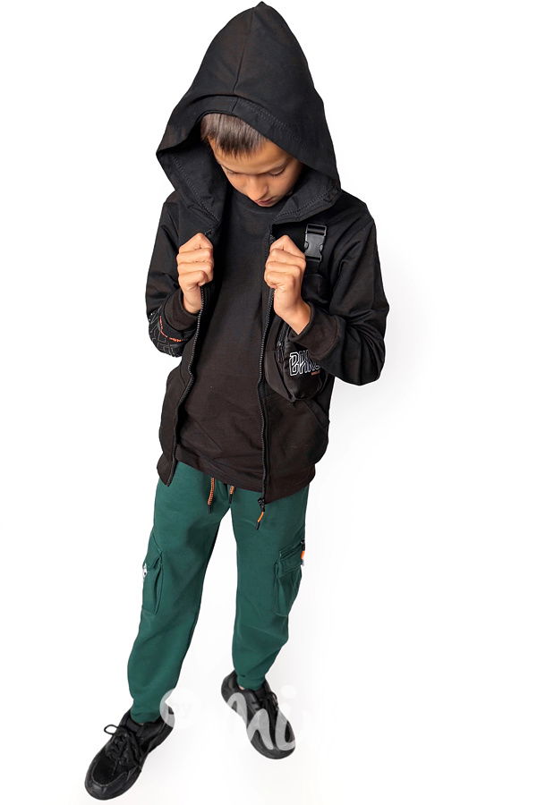 BRKLN mikina s ledvinkou