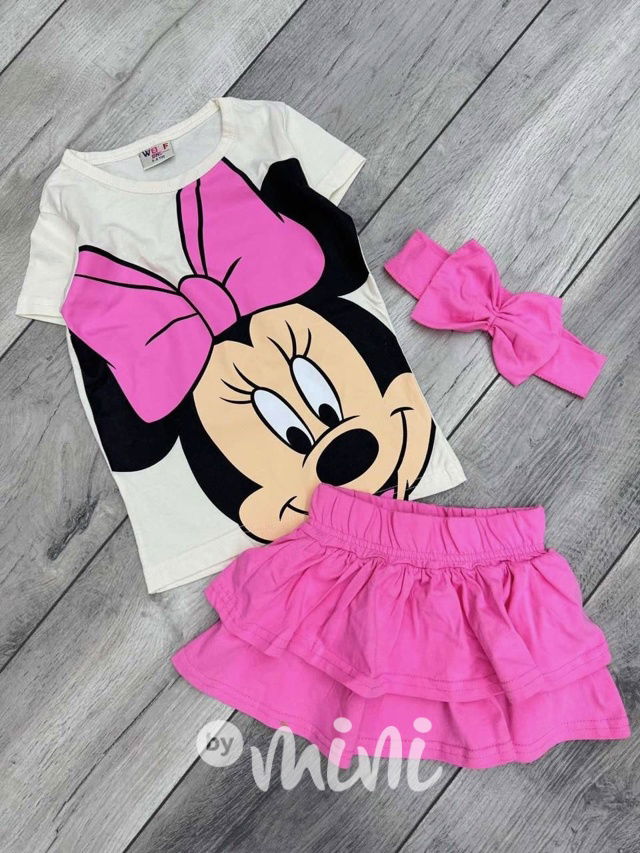 Minnie summer set s čelenkou