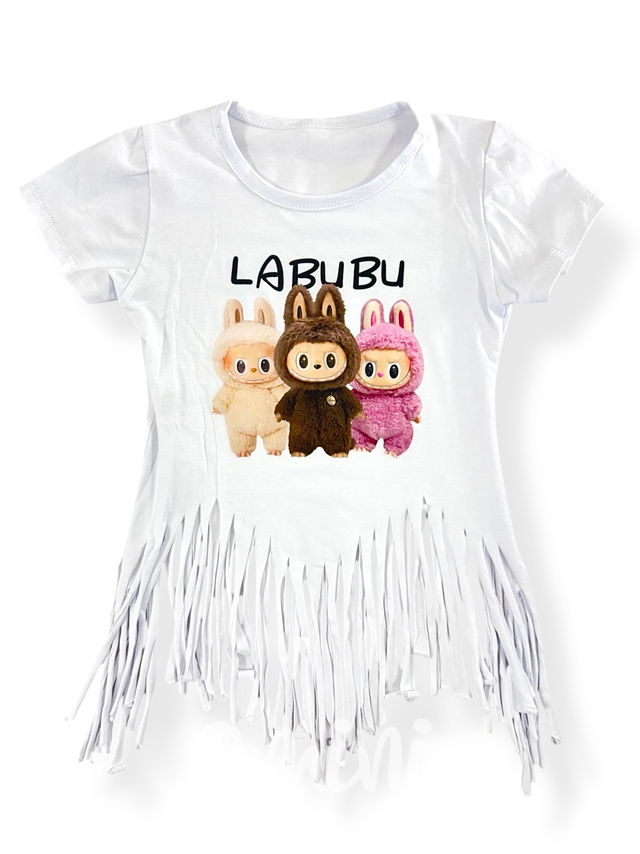 Labubu triko FRIENDS bílé