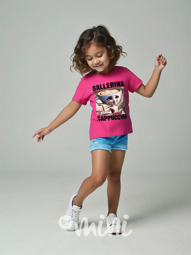 Ballerina Cappuccina triko malinové
