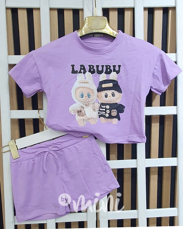 Labubu letní set lila