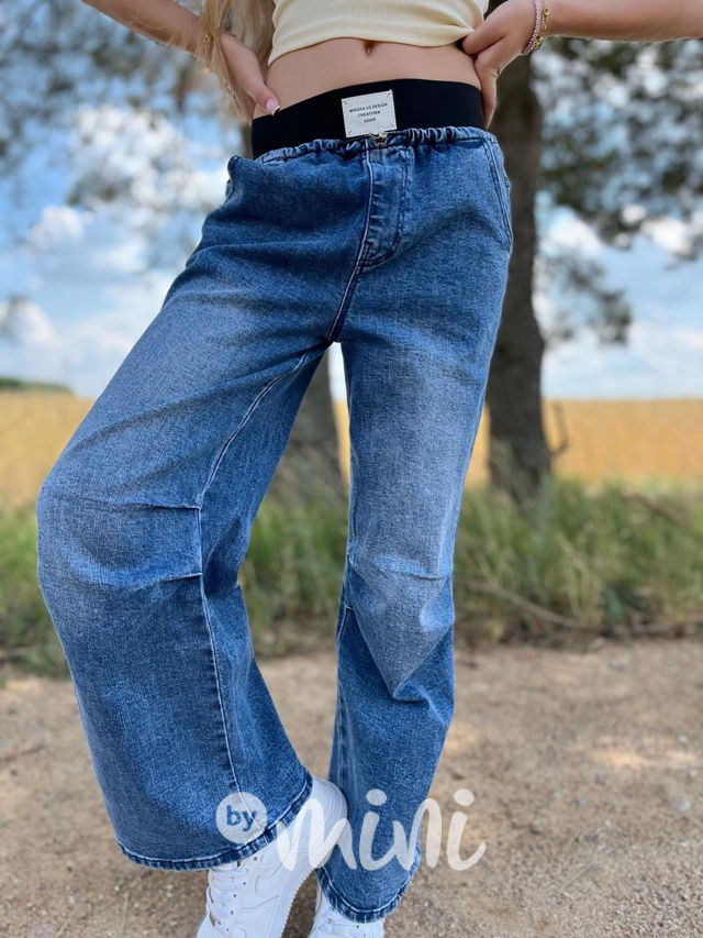 Lounge sporty jeansy