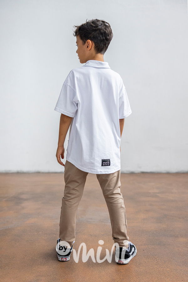 Mash Mnie polo košile WOLF bílá