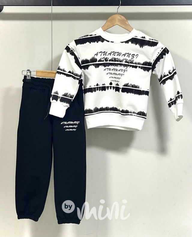 Tepláková souprava black ombre