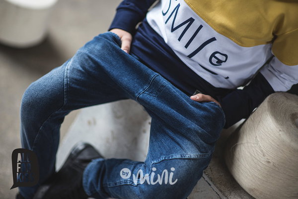 Jeans baggy tepláčky