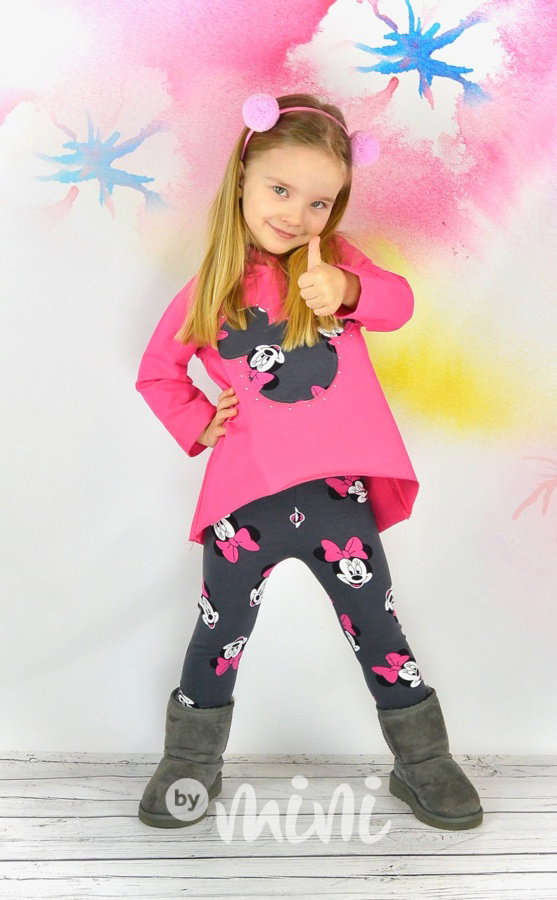 Minnie pink/grey set