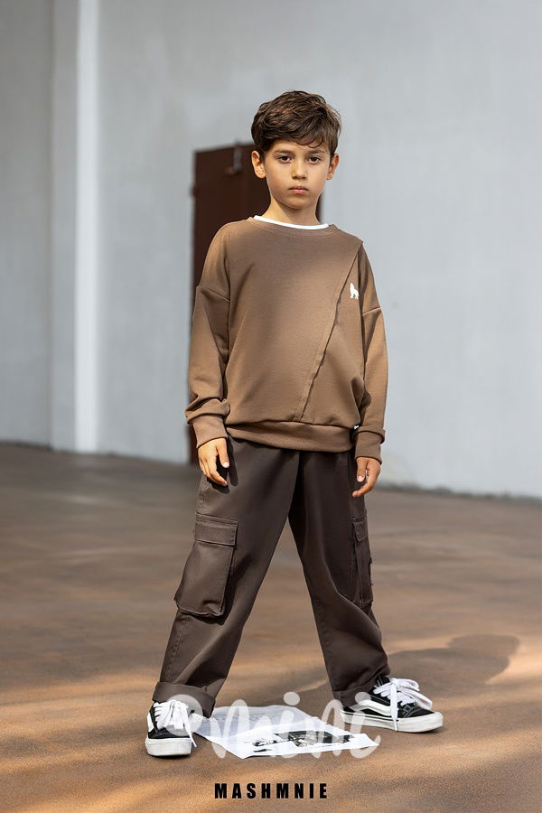 Mash Mnie volné barrel kapsáče WOLF brown