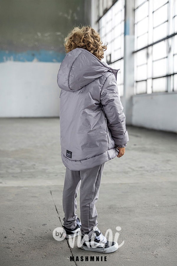 Mash Mnie zimní bunda WOLF ice grey