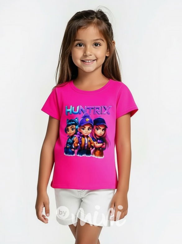 HUNTRIX triko růžové