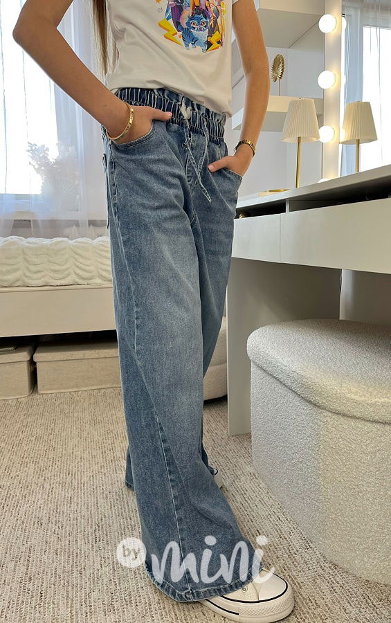 Volné lounge džíny Butterfly