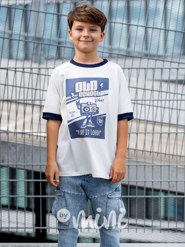 All for kids triko old school blue