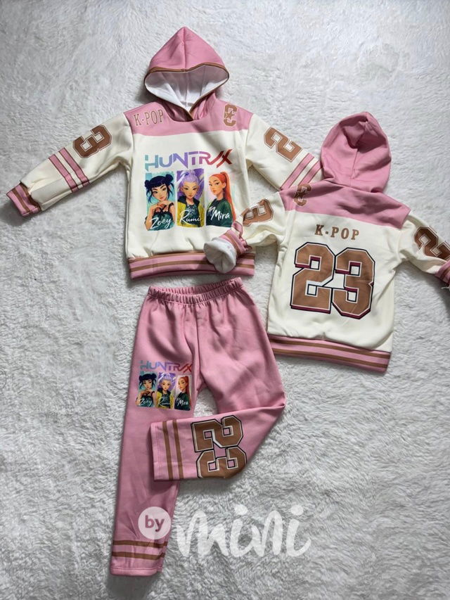 Demon Hunters zateplená sporty souprava pink