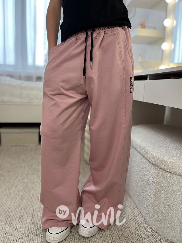 Relax Excellent lounge tepláky růžové