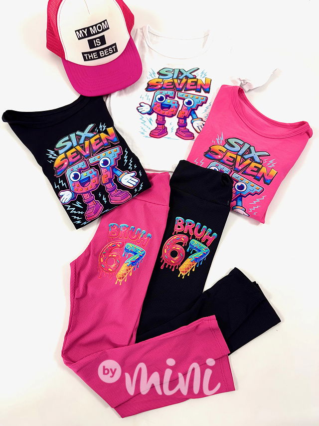 Six Seven triko černé