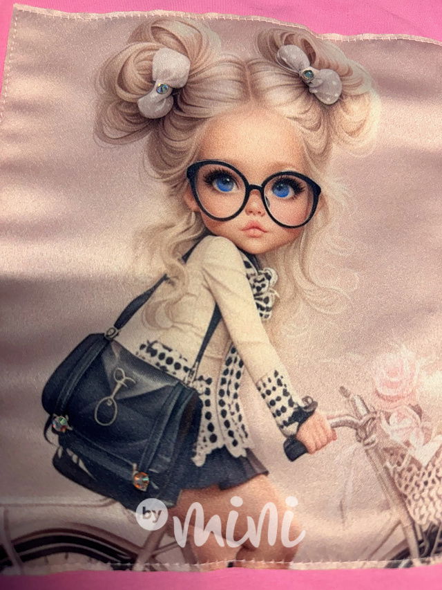 Sweetie blůzka s řasením pink