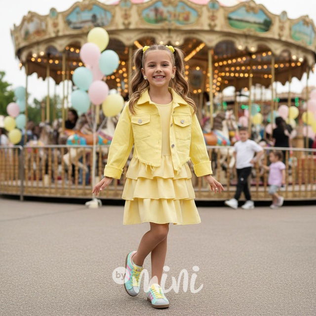 Sunshine crop denim bunda