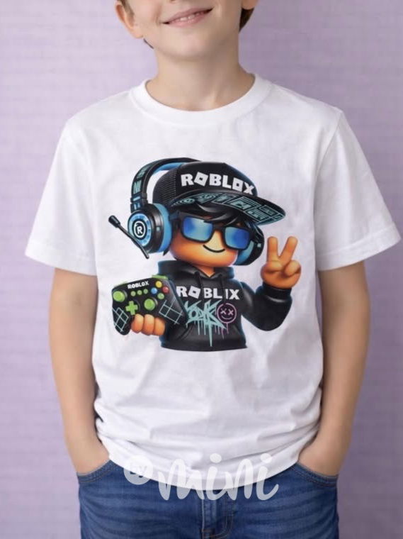 Roblox triko Player bílé