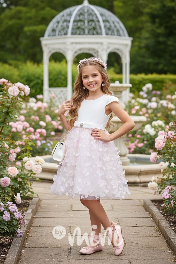 PREMIUM slavnostní šaty s motýlky