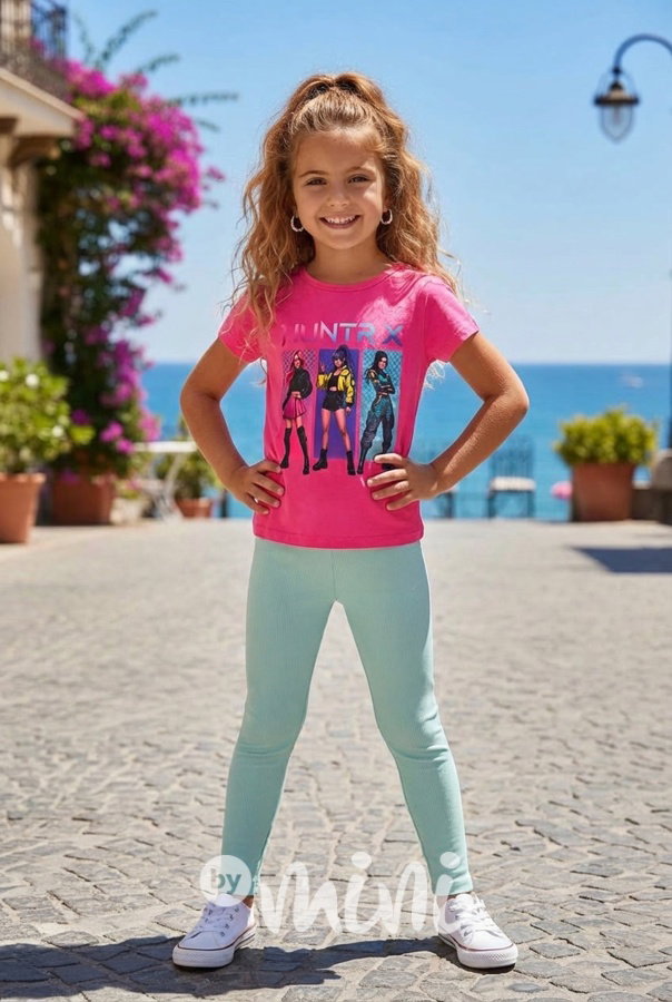 Huntrix triko malinové