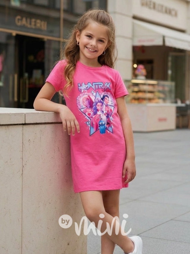 Huntrix letní šaty pink