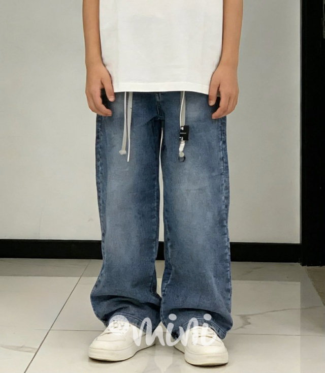 Soft denim baggy