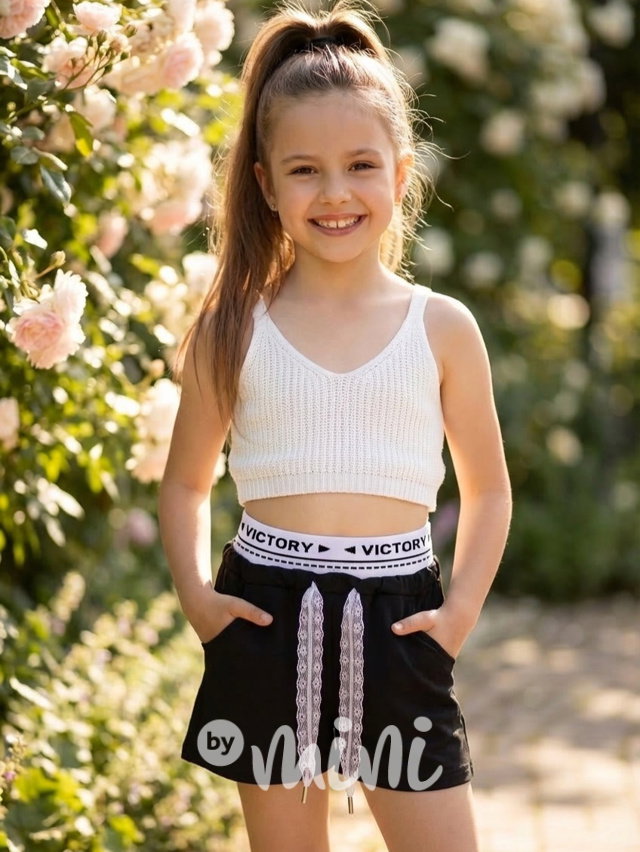 Victory šortky černé