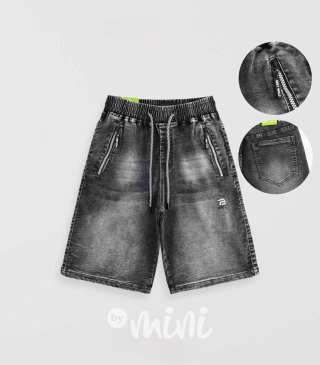 Soft denim baggy kraťasy