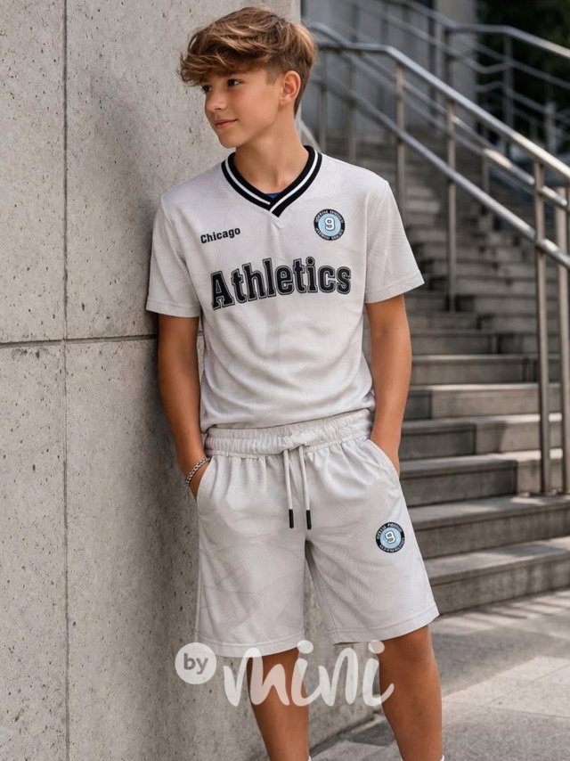 Athletics sporty set grey