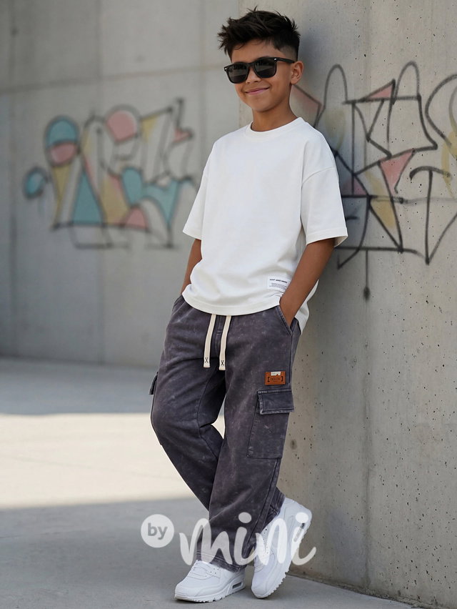 Soft denim baggy kapsáče