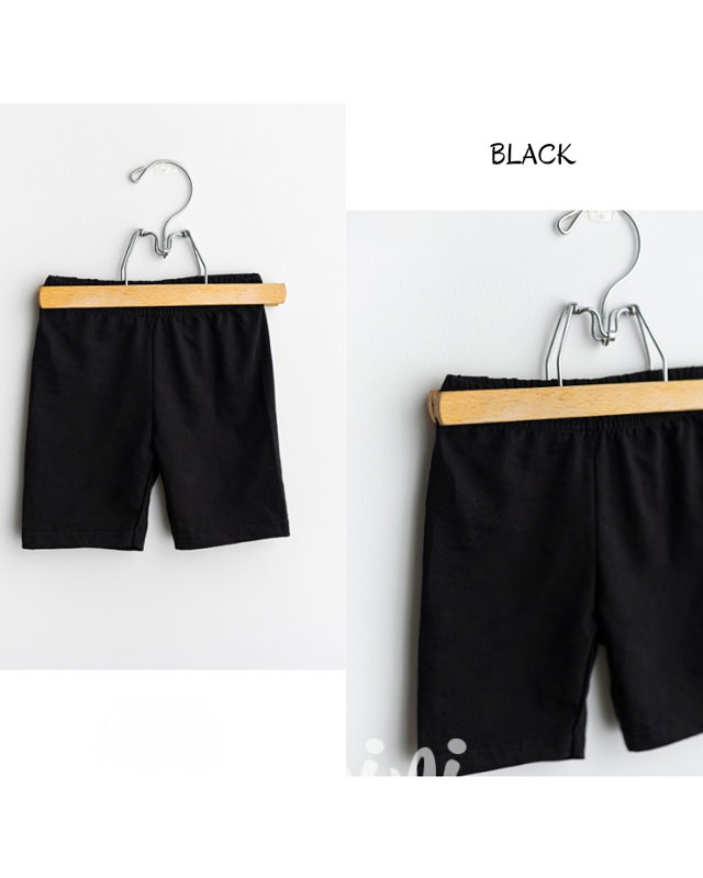 Lily Grey fresh cotton shorts BLACK