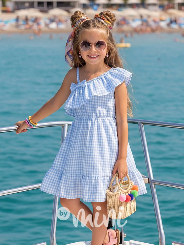 Blue marina letní šaty