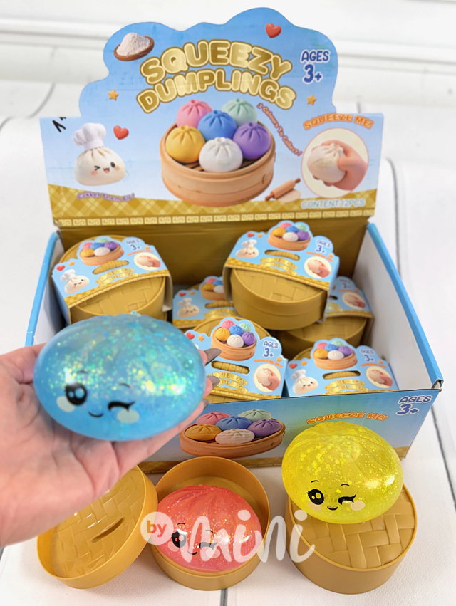 Squishy dumpling GLITTER