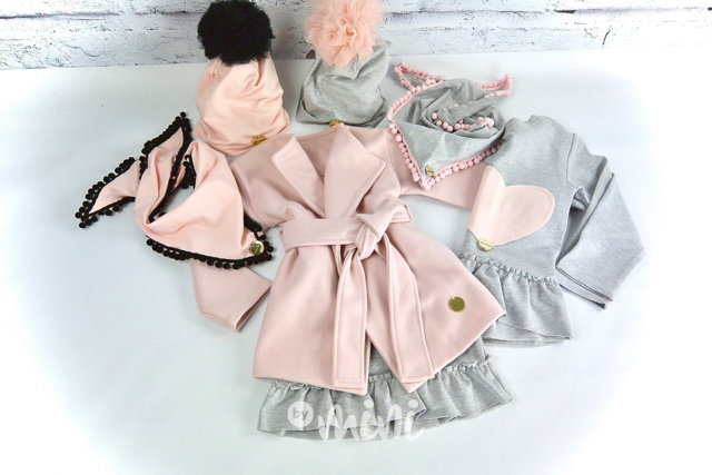 Pink heart komplet
