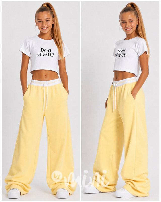 DESIGNED premium lounge teen pants BANANA