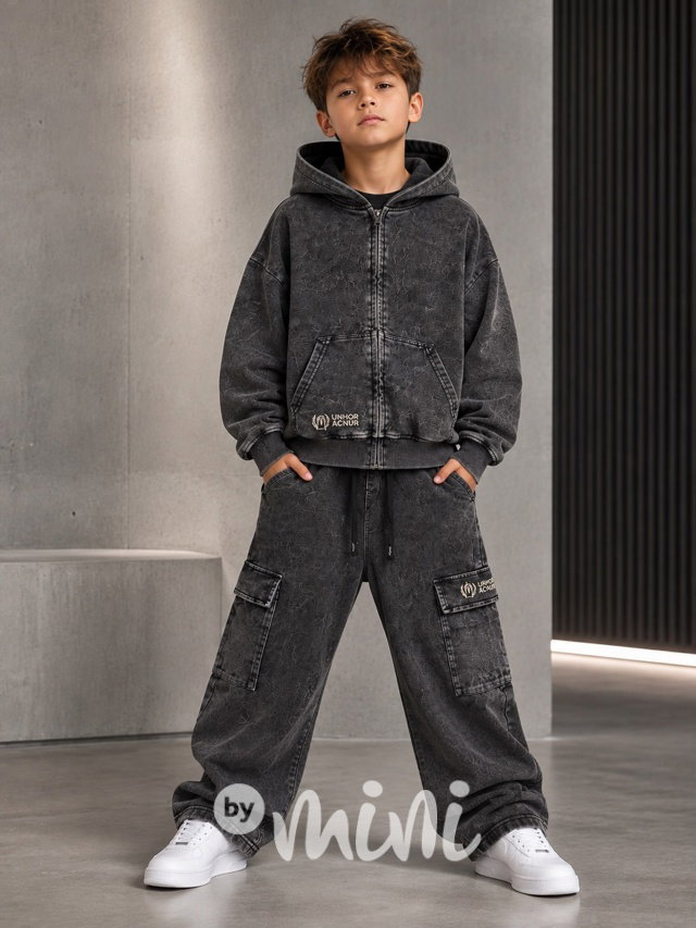 Denim soft cotton souprava