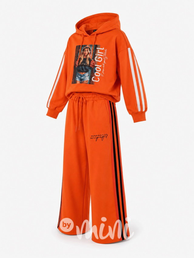 Orange vibe teenage set