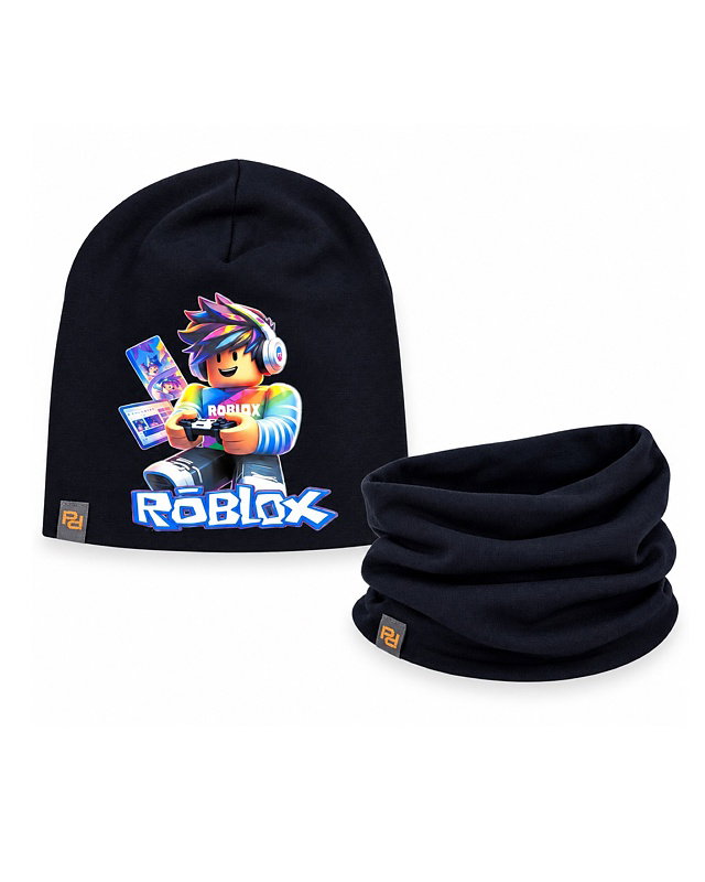 Čepice s nákrčníkem ROBLOX dark blue