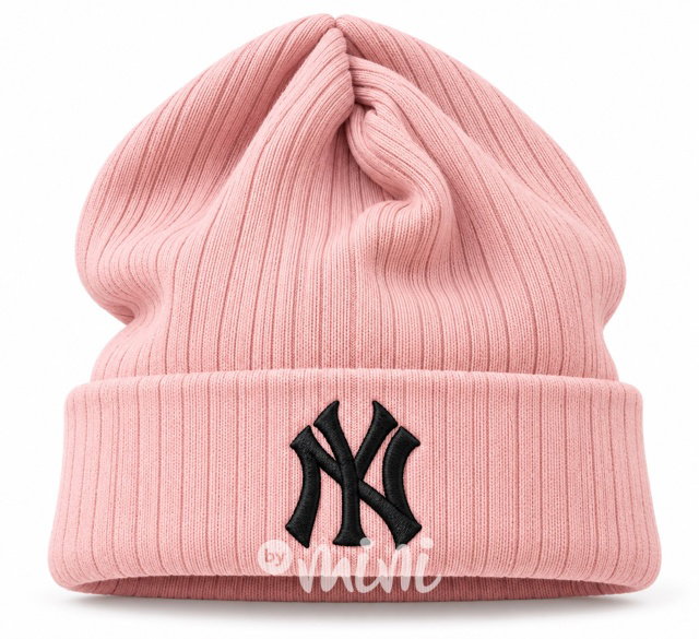 NY čepice pudder pink